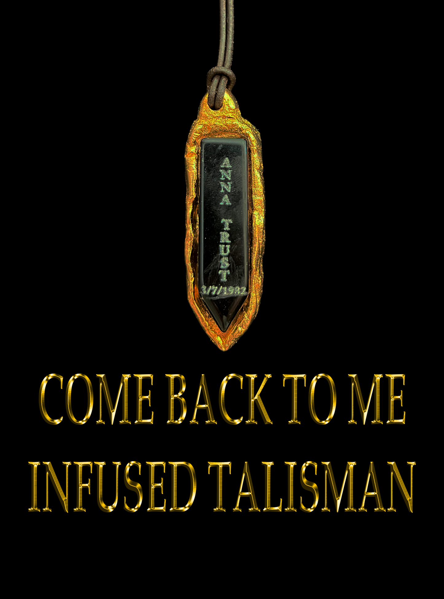 INFUSED REDIRECT ENERGY COME BACK TALISMAN