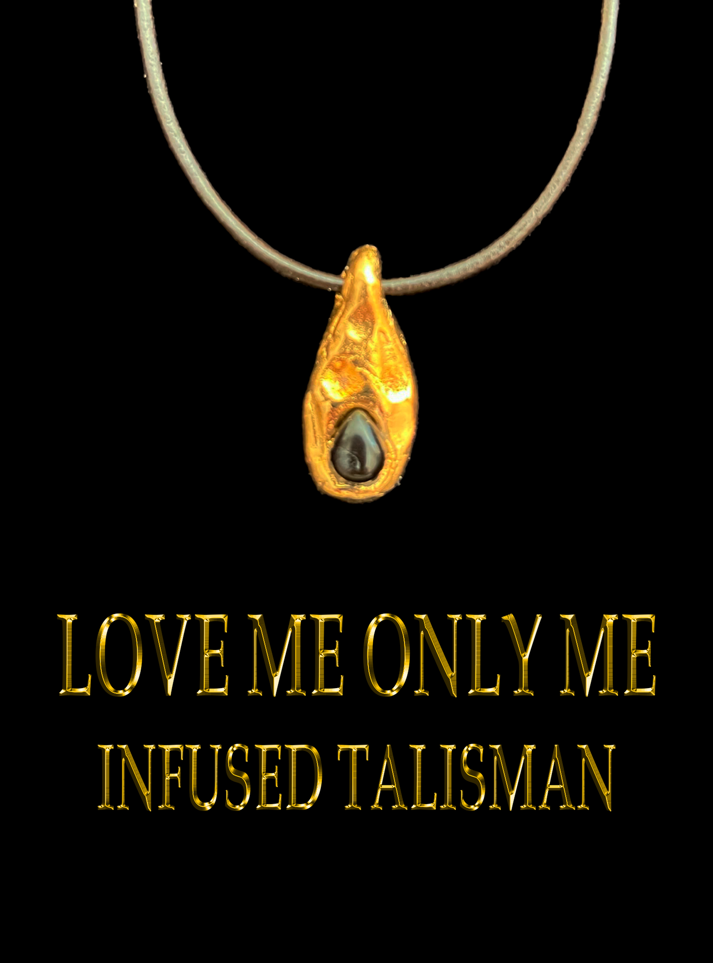 INFUSED OBSIDIAN LOVE TALISMAN MINI