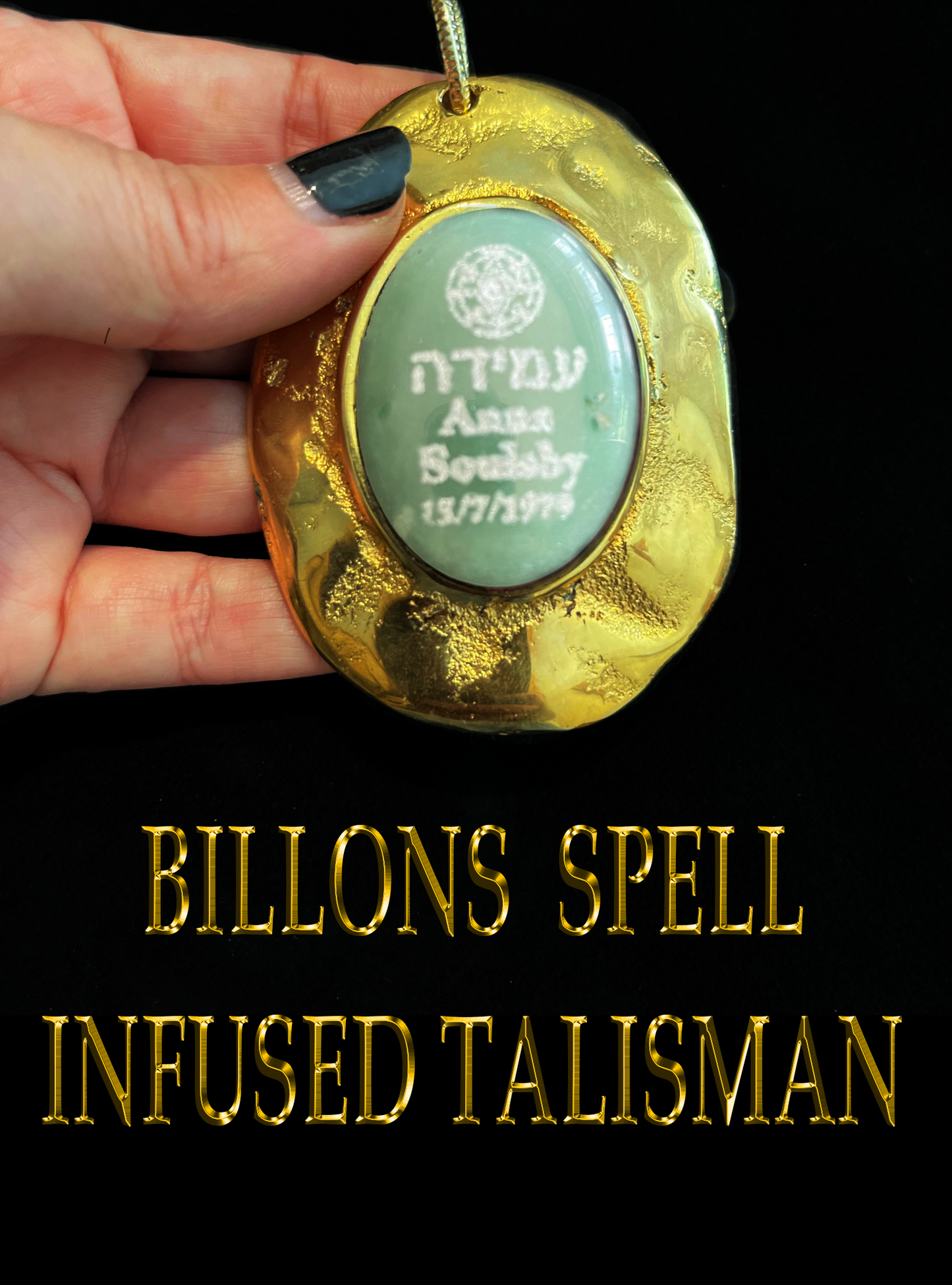 BILLONAIRE INFUSED JADE TALISMAN
