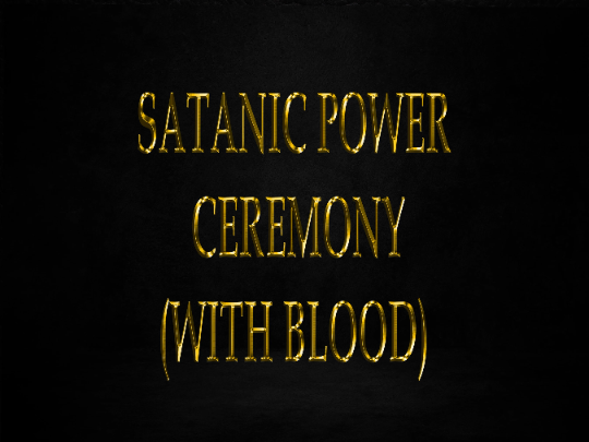Ultimate Forbidden Power Ceremony