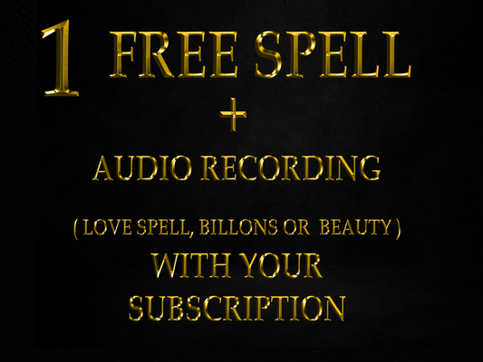 Booster Monthly  subscription 1 FREE SPELL