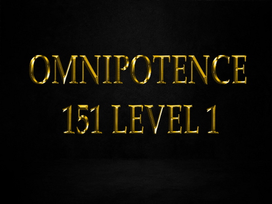 Omnipotence 151 Level 1 Kabbalistic Attunement