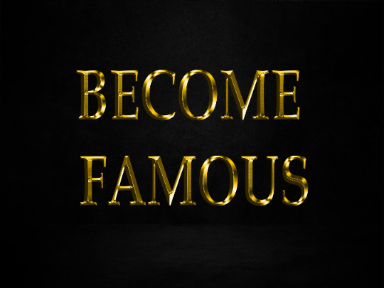 Become Famous Influencer, Youtuber, Actor, Model, Star, Musician!