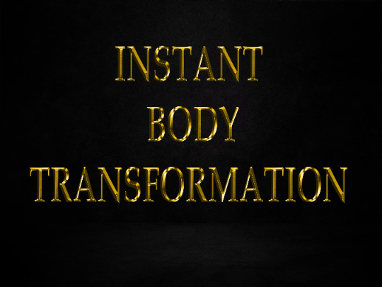 Instant Body Transformation: Modify Your Body Without Surgery Spell ...