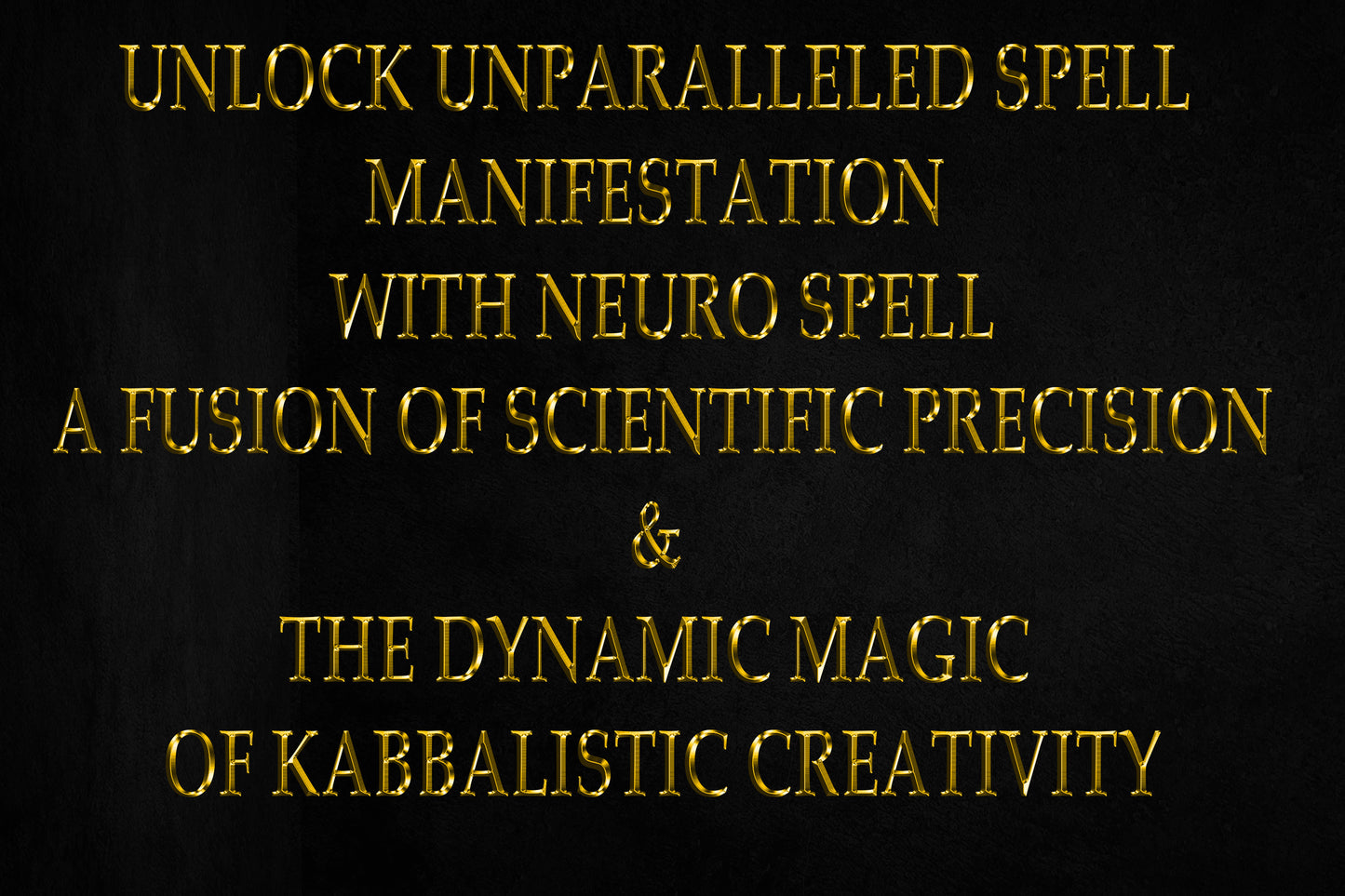 Unlimited wishing abilities Spell Kabbalistic Attunement